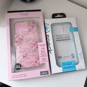 ♠️Kate Spade Floral iPhone 13 Pro Case
Speck Clear iPhone 13 Pro Case